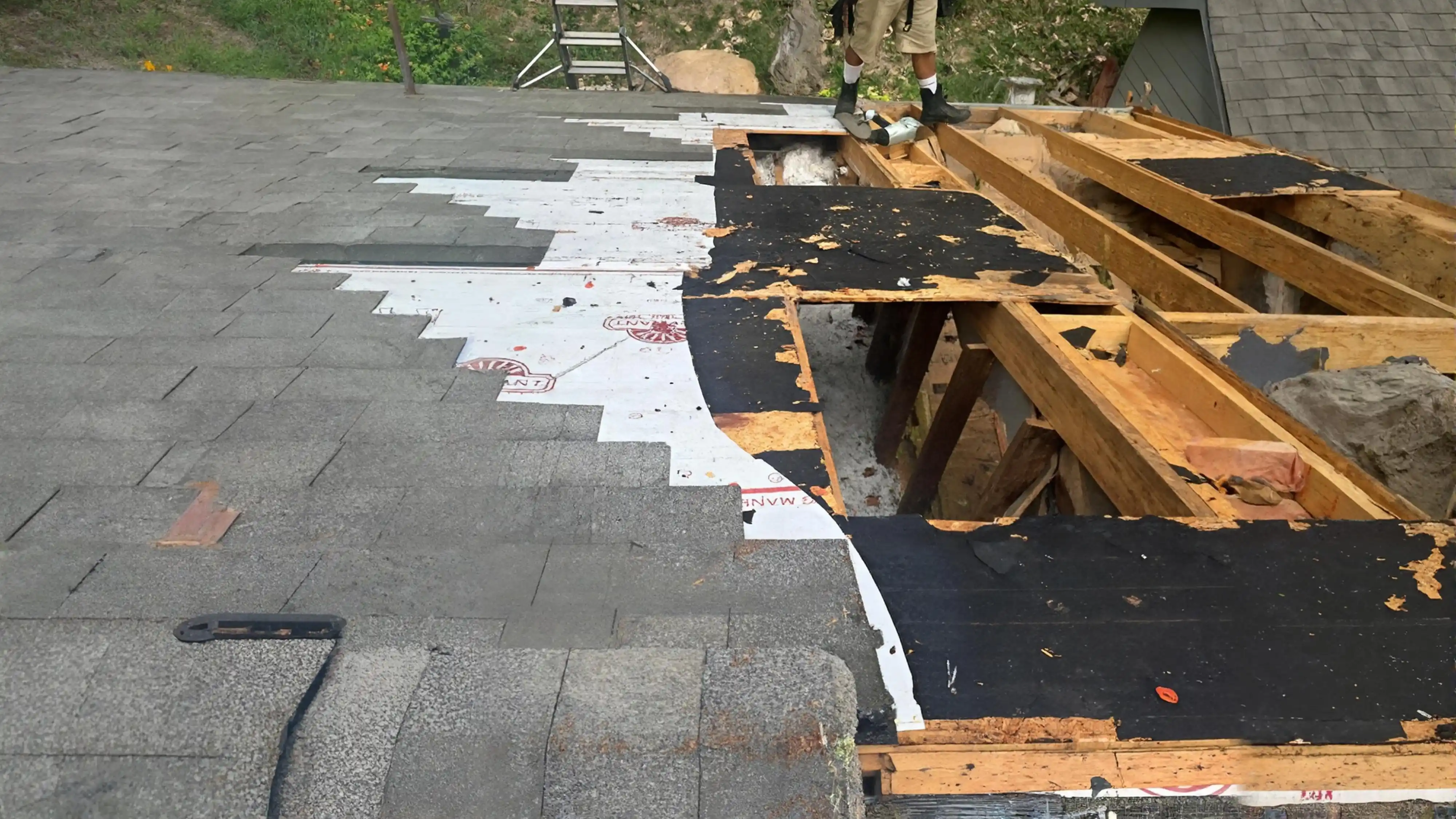Top Side Roofing Shingles