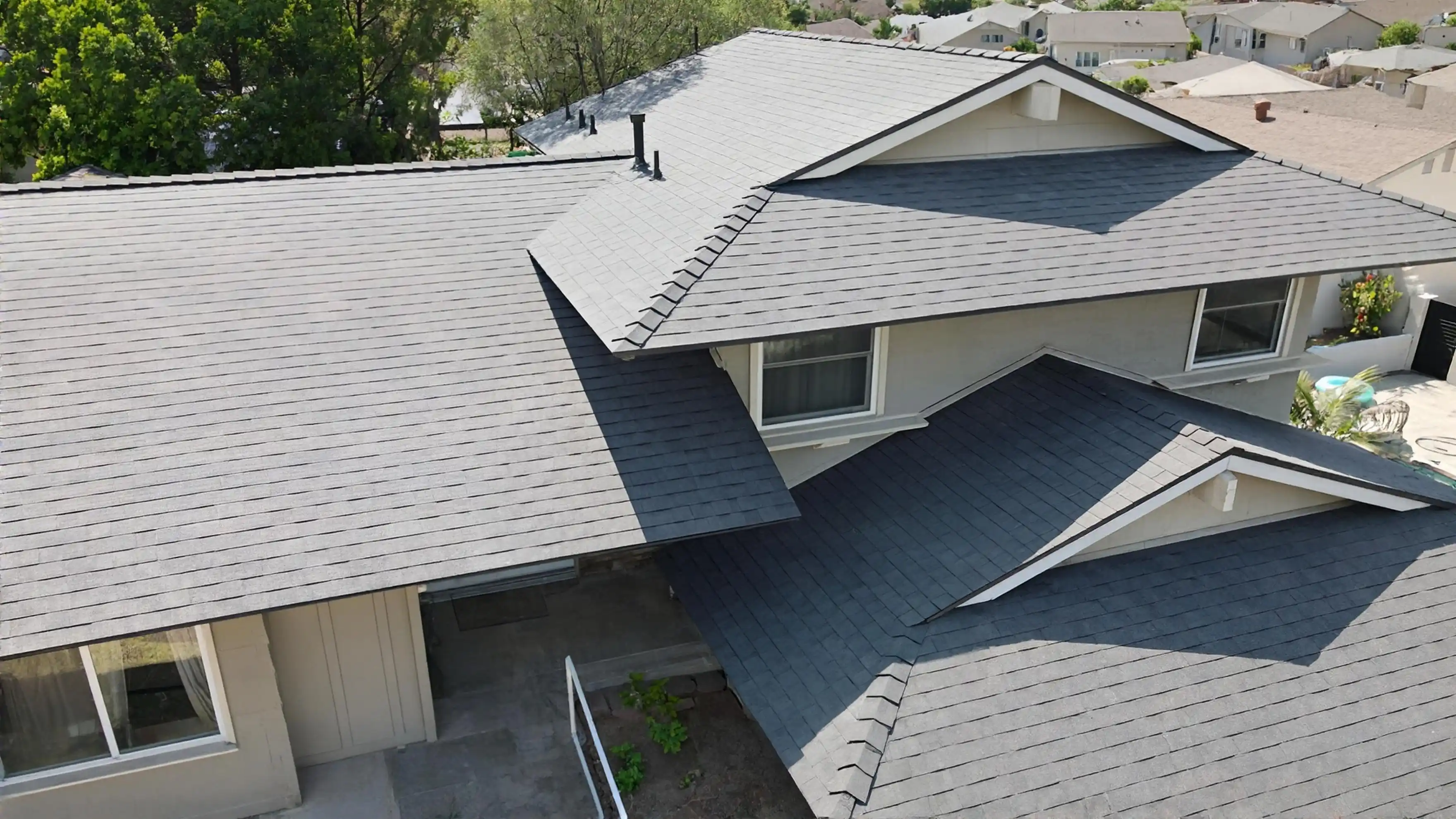 Top Side Roofing Shingles
